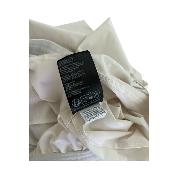 The North Face Wander Shorts Women's Size Medium‎ White Dune Logo Outdoor - Picture 5 of 10